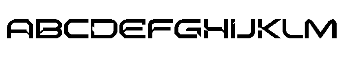 NEBULA ROVER Font UPPERCASE