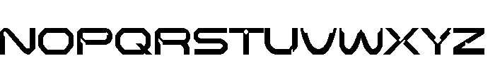 NEBULA ROVER Font UPPERCASE