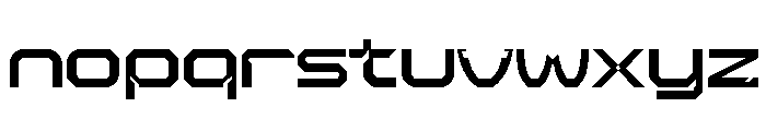 NEBULA ROVER Font LOWERCASE