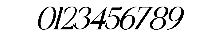 NECTAVIA Italic Italic Font OTHER CHARS