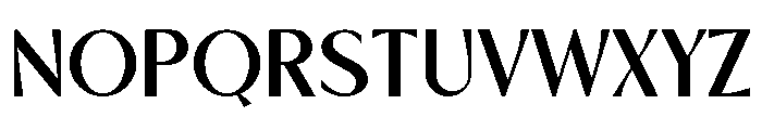 NEGEN Font UPPERCASE