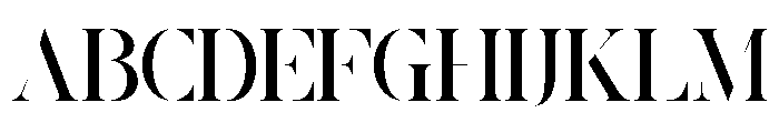 NEILORA-Regular Font UPPERCASE