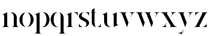 NEILORA-Regular Font LOWERCASE