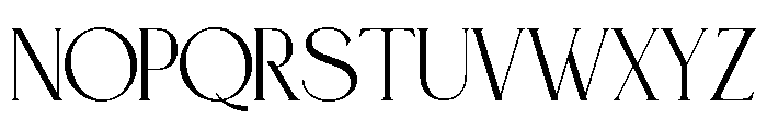 NEMATHO Regular Font UPPERCASE