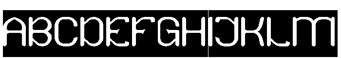 NEO LOGIC-Inverse Font UPPERCASE