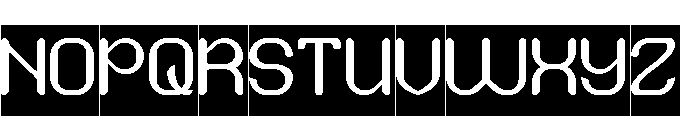NEO LOGIC-Inverse Font UPPERCASE