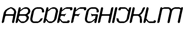 NEO LOGIC Italic Font UPPERCASE