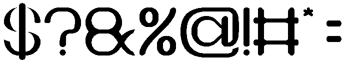 NEO LOGIC-Light Font OTHER CHARS