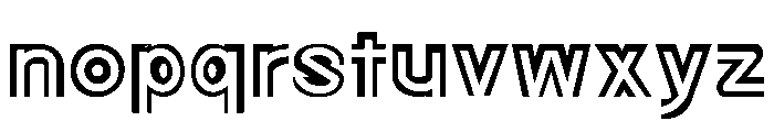 NEON LINE Font LOWERCASE