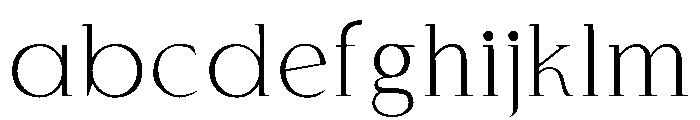 NEW LETTER FONT
