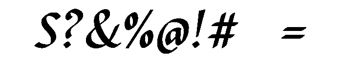 NEW YEAR ELEGANCE Font OTHER CHARS