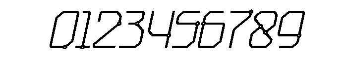 NEXA Italic Font OTHER CHARS