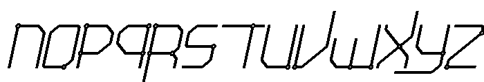 NEXA Italic Font LOWERCASE
