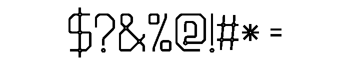 NEXA Font OTHER CHARS