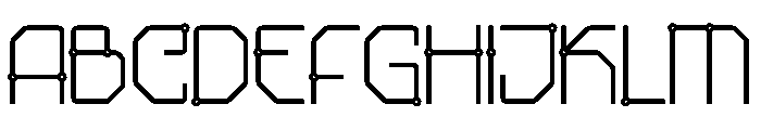 NEXA Font UPPERCASE