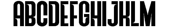 NEXORA-Condensed Font UPPERCASE