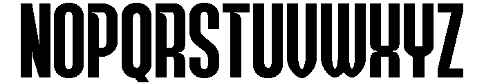 NEXORA-ExtraCondensed Font UPPERCASE