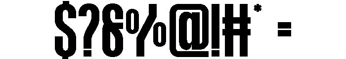 NEXORA-ExtraExpanded Font OTHER CHARS