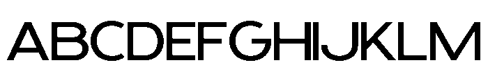 NEXORA-Regular Font UPPERCASE