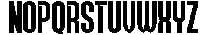 NEXORA Semi Condensed Font UPPERCASE