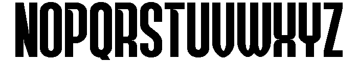 NEXORA Ultra Condensed Font UPPERCASE