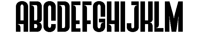 NEXORA-UltraCondensed Font UPPERCASE