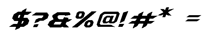 NEXROID Font OTHER CHARS