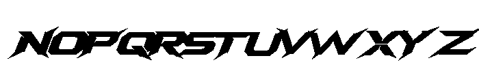NEXROID Font LOWERCASE