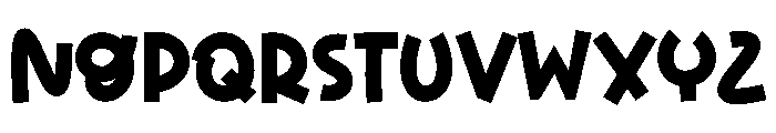 Near House Font LOWERCASE