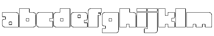 Neba Outline FONT