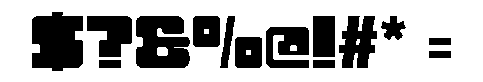 Neba Regular Font OTHER CHARS