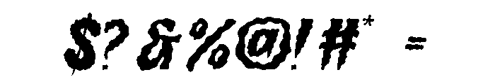 Nebulafury Font OTHER CHARS