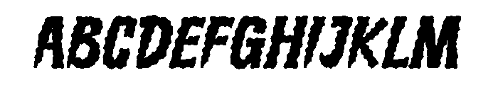 Nebulafury Font UPPERCASE