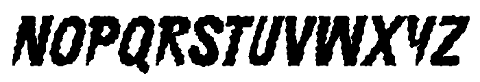Nebulafury Font UPPERCASE