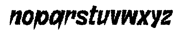 Nebulafury Font LOWERCASE