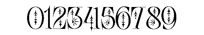 Nebulan Star Regular Font OTHER CHARS