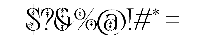 Nebulan Star Regular Font OTHER CHARS