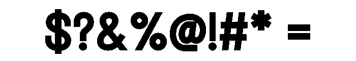 Nebuliner Black Font OTHER CHARS