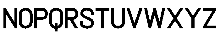 Nebuliner Bold Font LOWERCASE