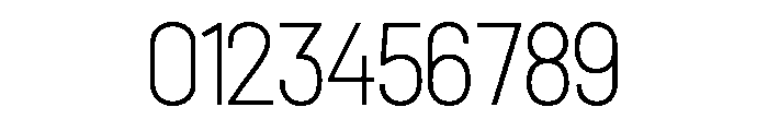 Nebuliner Light Font OTHER CHARS