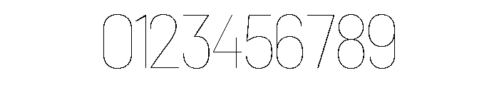 Nebuliner Thin Font OTHER CHARS