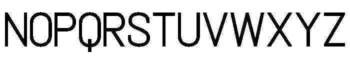 Nebuliner Font UPPERCASE