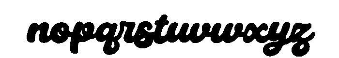 Nebyla Font LOWERCASE