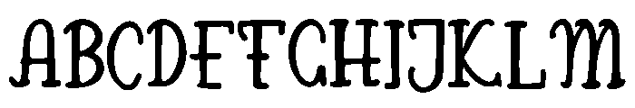 Neches Font UPPERCASE