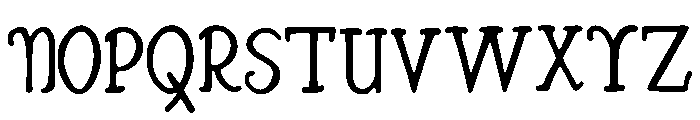 Neches Font UPPERCASE