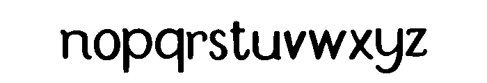 Neches Font LOWERCASE