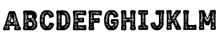 Neckar Regular Font UPPERCASE