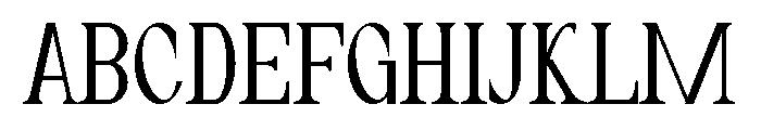 Nedogta Font UPPERCASE