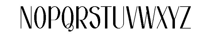 Nedoyan Font UPPERCASE