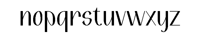 Nedoyan Font LOWERCASE